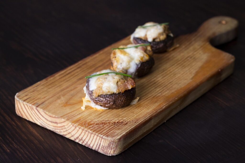 mushrooms, stuffing, tasty, cheese, to have lunch, dlicious, lunch, nutritious, meals, kitchen, food, fillings, tacos, tacos, tacos, tacos, tacos, tacos